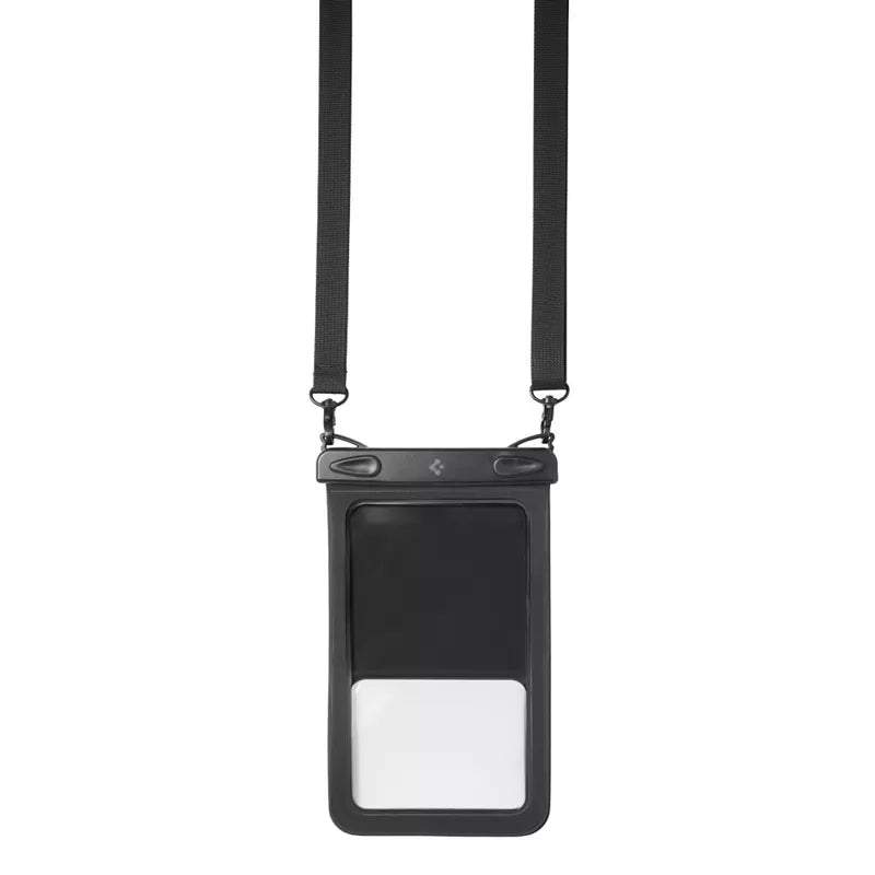 Spigen A603 Universalus vandeniui atsparus dėklas - Vandeniui atsparus dėklas išmaniesiems telefonams iki 6,9 colio (Juodas)