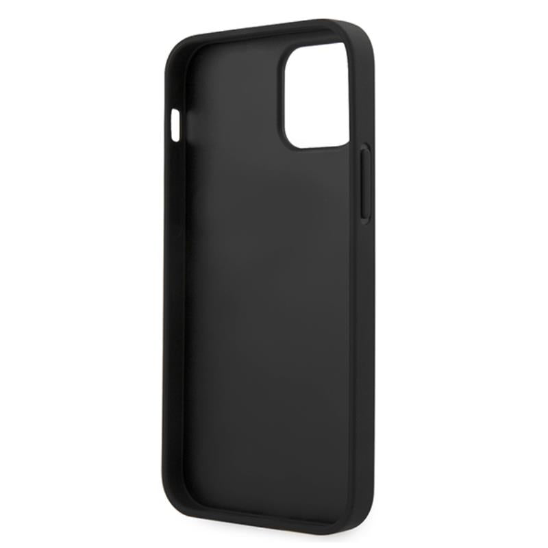 Guess Saffiano V - dėklas, skirtas iPhone 12 Pro Max (raudonas)