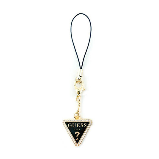 Guess Phone Strap Triangle Diamond Charm su cirkonio kristalais – telefono pakabukas