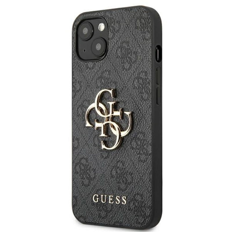 Guess 4G Big Metal Logo - Dėklas iPhone 13 (Pilka)