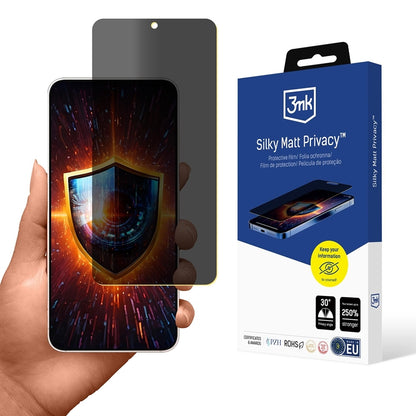 3mk Silky Matt Privacy – matinis privatumo filtras, skirtas „Samsung Galaxy S25 Edge“