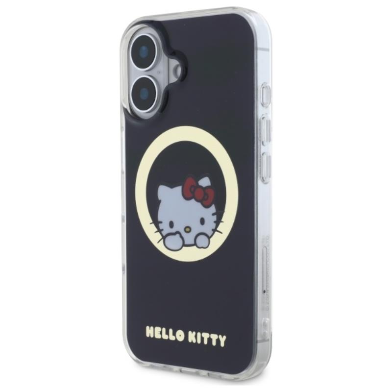 Hello Kitty IML Sweet Kitty MagSafe – Dėklas iPhone 16 (juodas)