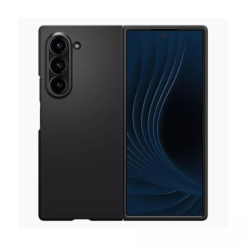Spigen Airskin – dėklas, skirtas Samsung Galaxy Z Fold 6 (juodas)
