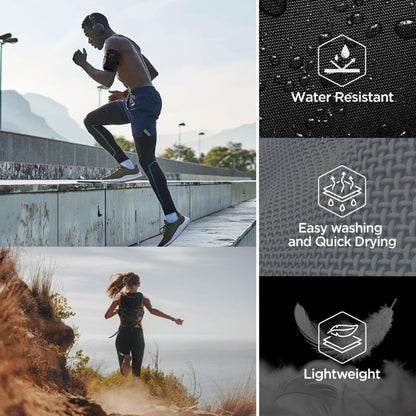 Spigen A702 Dynamic Shield sportinis dirželis / dėklas išmaniajam telefonui iki 6,9 colių (juodas)