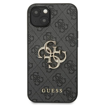 Guess 4G Big Metal Logo - Dėklas iPhone 13 (Pilka)