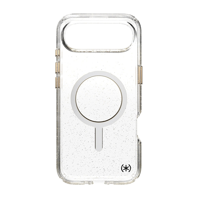 Speck Presidio Lux MagSafe – Dėklas iPhone Air (Blizgučiai / Aukso metalo)