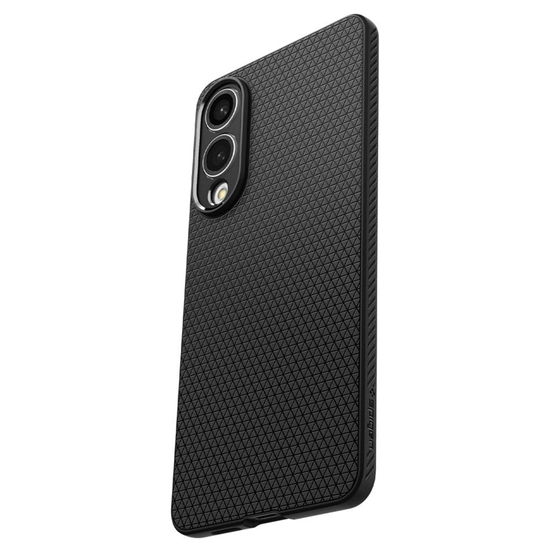 Spigen Liquid Air – dėklas, skirtas „Samsung Galaxy S25 Edge“ (matinis juodas)