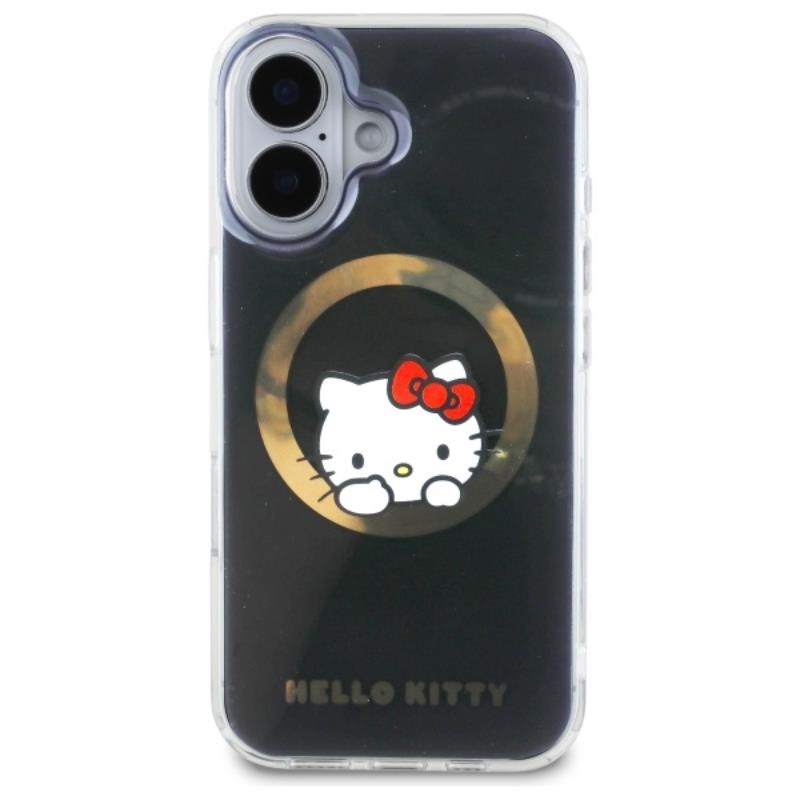 Hello Kitty IML Sweet Kitty MagSafe – Dėklas iPhone 16 (juodas)
