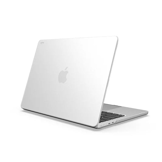 Moshi iGlaze – Kietasis dėklas, skirtas MacBook Air 13.6" M4 (2025) / M3 (2024) / M2 (2022) (Stealth Clear)