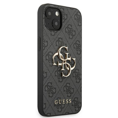 Guess 4G Big Metal Logo - Dėklas iPhone 13 (Pilka)