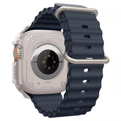 Spigen Rugged Armor - dėklas, skirtas Apple Watch Ultra 1/2 49 mm (smėlio spalvos)