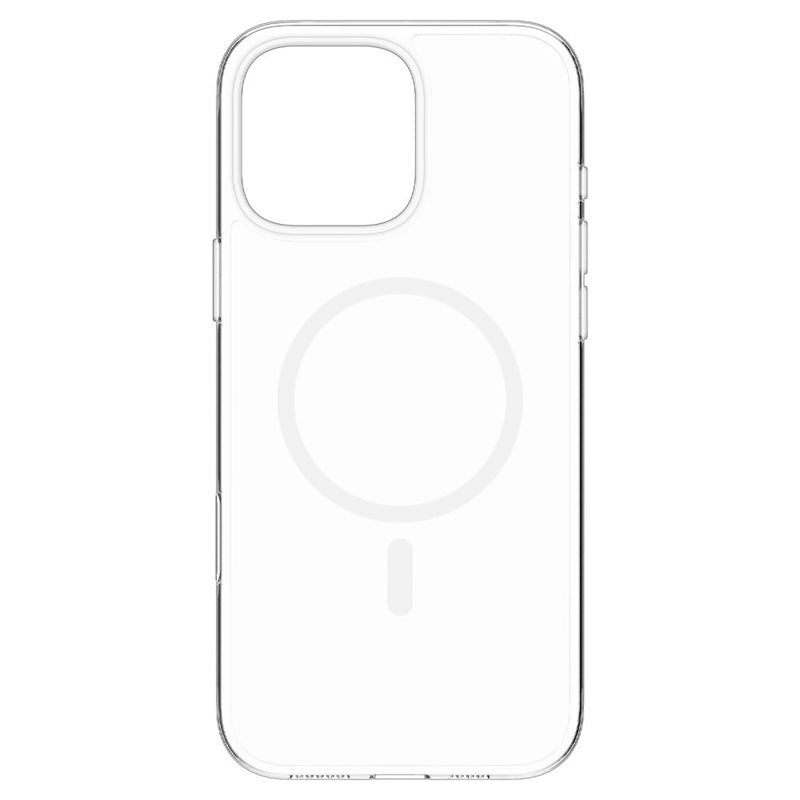 Spigen Thin Fit T Mag MagSafe dėklas iPhone 16 Pro Max (Skaidrus / Baltas)