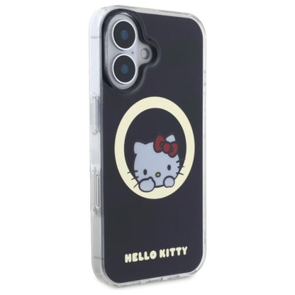 Hello Kitty IML Sweet Kitty MagSafe – Dėklas iPhone 16 (juodas)