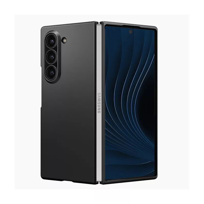 Spigen Airskin – dėklas, skirtas Samsung Galaxy Z Fold 6 (juodas)