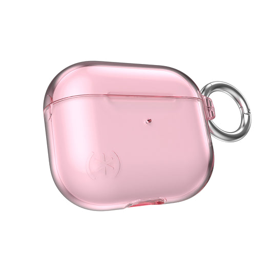 Speck Presidio Clear - dėklas „Apple Airpods 3 gen“ su „Microban“ („Icy Pink“)