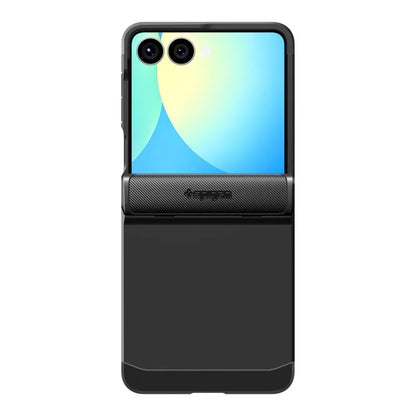 Spigen Slim Armor Pro Mag MagSafe - dėklas, skirtas Samsung Galaxy Z Flip 7 (juodas)