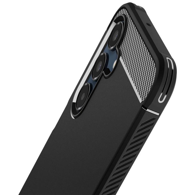 Spigen Rugged Armor – Dėklas, skirtas „Samsung Galaxy A16 4G/5G“ (matinė juoda)