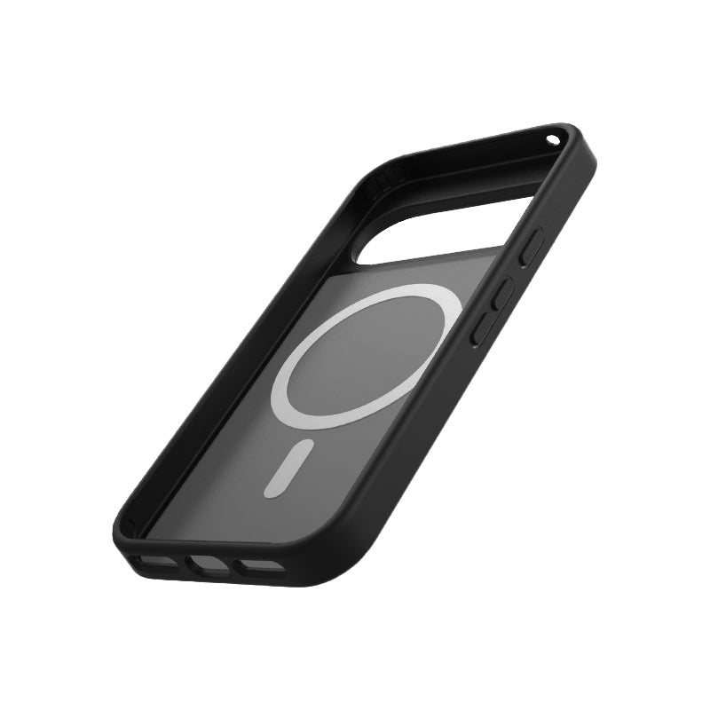 Crong Hybrid Matte Magnetic - MagSafe dėklas Google Pixel 10 Pro XL (Juodas)