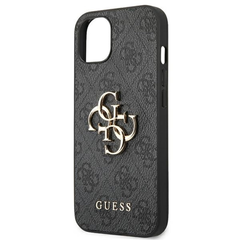 Guess 4G Big Metal Logo - Dėklas iPhone 13 (Pilka)