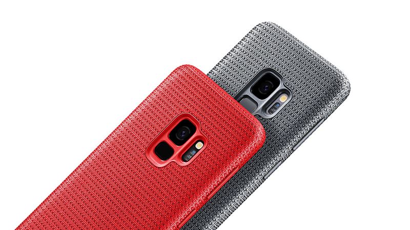Samsung Hyperknit dangtelis – dėklas, skirtas „Samsung Galaxy S9“ (raudonas)