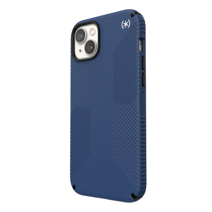 Speck Presidio2 Grip Magsafe dėklas – iPhone 15 Plus / iPhone 14 Plus (Coastal Blue / Black / White)