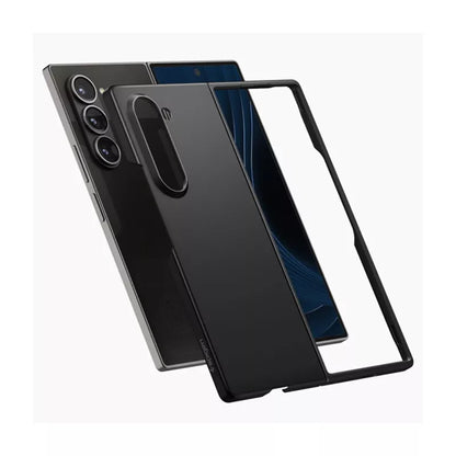 Spigen Airskin – dėklas, skirtas Samsung Galaxy Z Fold 6 (juodas)