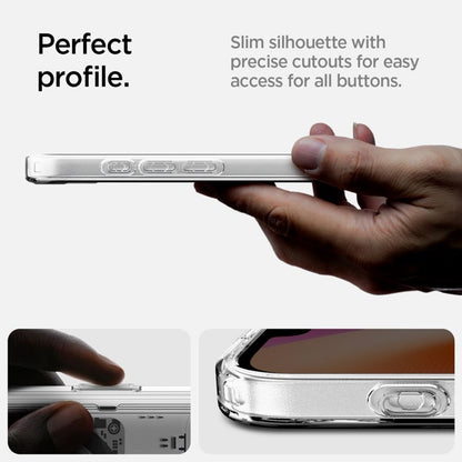 Spigen Ultra Hybrid Mag MagSafe – dėklas iPhone 16e (Zero One)