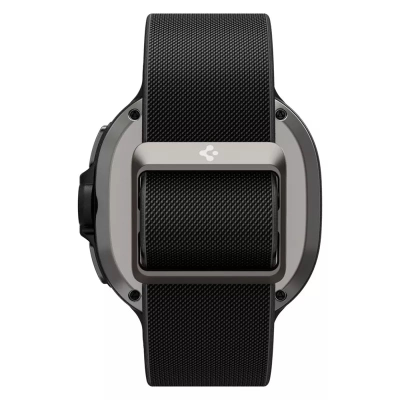Spigen Fit Lite - Dirželis, skirtas Samsung Galaxy Watch 8 / 8 Classic 40 / 44 / 46 mm (Juodas)
