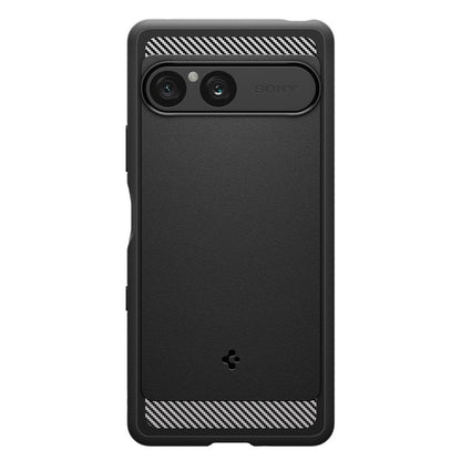 Spigen Rugged Armor - Dėklas Sony Xperia 10 VII (Matinis juodas)
