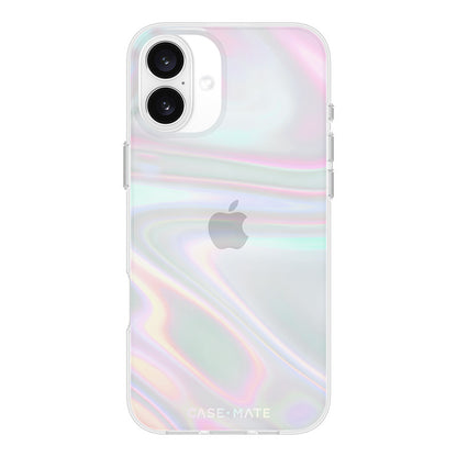 Case-Mate Soap Bubble – dėklas, skirtas „iPhone 16 Plus“ (vaivorykštinis)