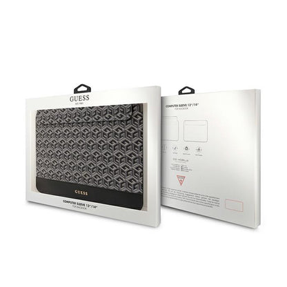 Guess GCube Stripes nešiojamojo kompiuterio dėklas - 14" nešiojamojo kompiuterio dėklas (juodas)