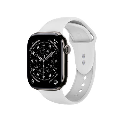 Crong Liquid – Dirželis Apple Watch 44/45/46/49 mm (baltas)