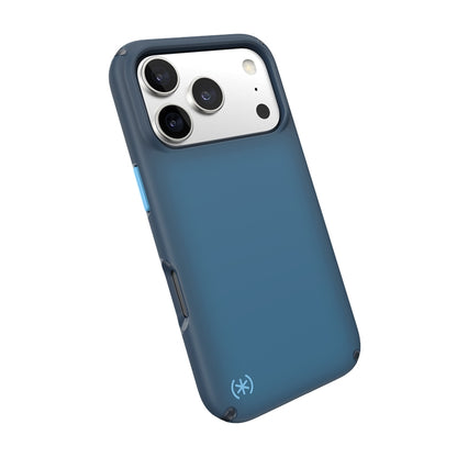 Speck Presidio Lux MagSafe – dėklas iPhone 17 Pro (Deep Sea Fade / Black / Spell Blue)