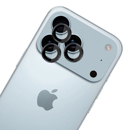 3mk Objektyvo Apsauga Pro - Grūdintas Stiklas Kamerai, skirtas iPhone 17 Pro / iPhone 17 Pro Max (Juodas)