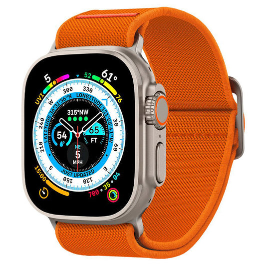 Spigen Fit Lite Ultra – dirželis, skirtas Apple Watch 42/44/45/49 mm (oranžinė)