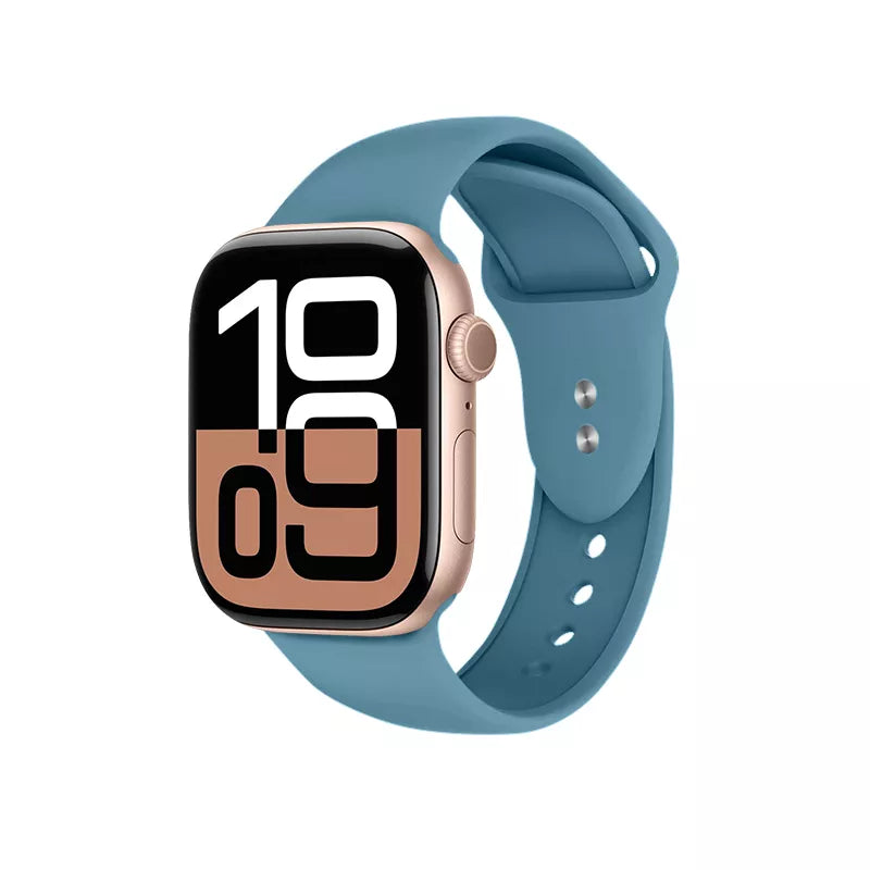 Crong Liquid - dirželis, skirtas Apple Watch 38/40/41/42 mm (jūros mėlyna)