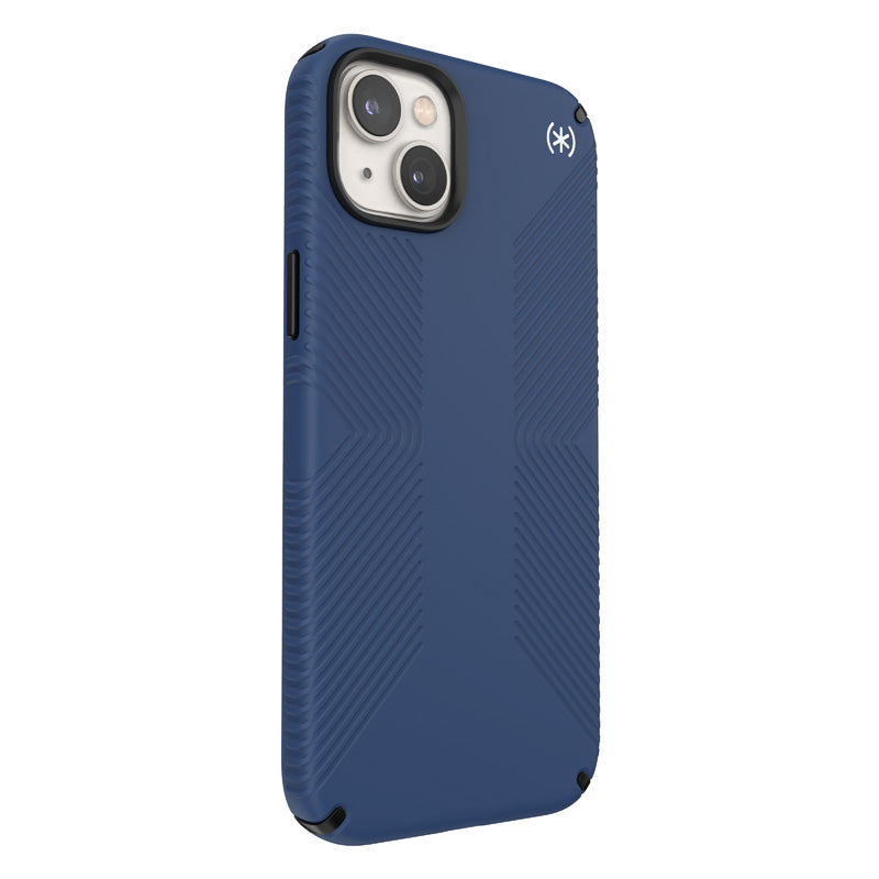 Speck Presidio2 Grip Magsafe dėklas – iPhone 15 Plus / iPhone 14 Plus (Coastal Blue / Black / White)