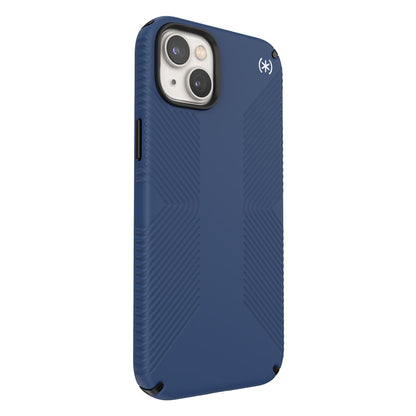 Speck Presidio2 Grip Magsafe dėklas – iPhone 15 Plus / iPhone 14 Plus (Coastal Blue / Black / White)