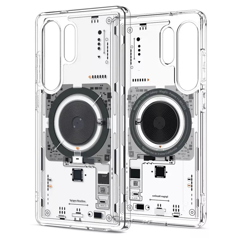 Spigen Ultra Hybrid Mag MagSafe – dėklas, skirtas „Samsung Galaxy S25 Ultra“ (Neo One)