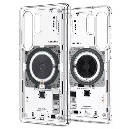 Spigen Ultra Hybrid Mag MagSafe – dėklas, skirtas „Samsung Galaxy S25 Ultra“ (Neo One)