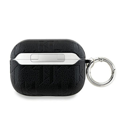 Karl Lagerfeld Monogram Karl & Choupette galva - AirPods Pro 2 dėklas (juodas)