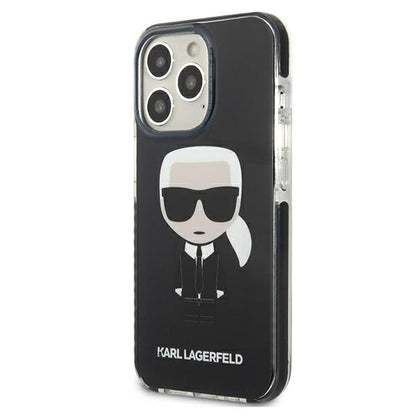Karl Lagerfeld Fullbody Ikonik – "iPhone 13 Pro" dėklas (juodas)