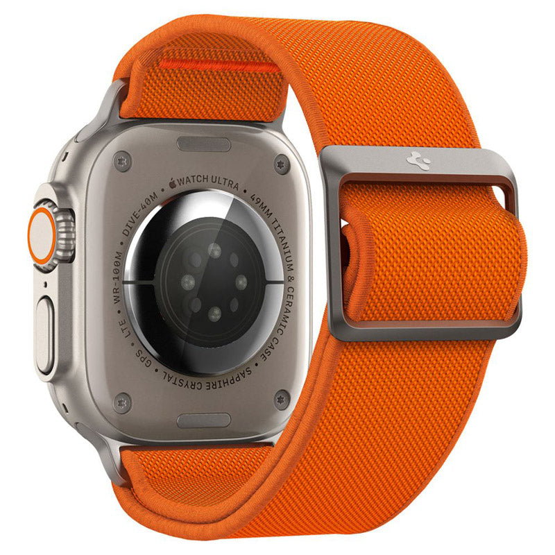 Spigen Fit Lite Ultra – dirželis, skirtas Apple Watch 42/44/45/49 mm (oranžinė)