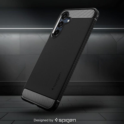 Spigen Rugged Armor – Dėklas, skirtas „Samsung Galaxy A16 4G/5G“ (matinė juoda)
