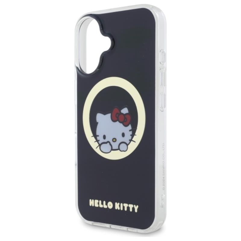 Hello Kitty IML Sweet Kitty MagSafe – Dėklas iPhone 16 (juodas)