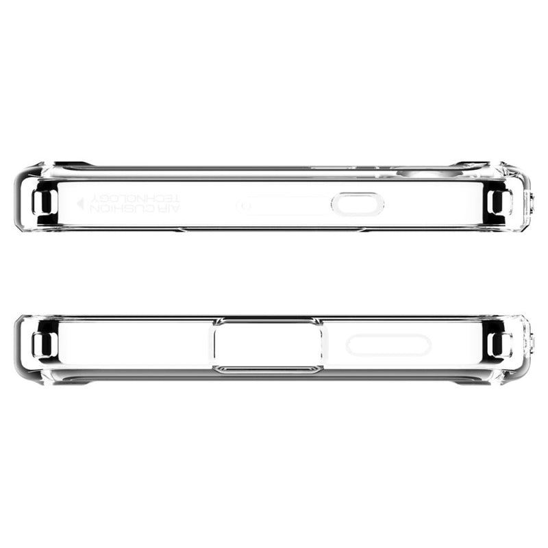 Spigen Ultra Hybrid Mag MagSafe – dėklas, skirtas Samsung Galaxy S25 (Zero One White)