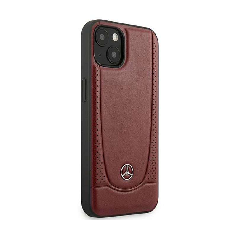 Mercedes Leather Urban Line – Dėklas iPhone 15 (raudonas)