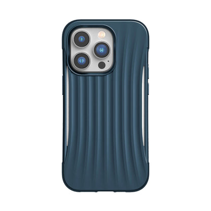 X-Doria Raptic Clutch – biologiškai skaidomas dėklas, skirtas „iPhone 14 Pro“ (patikrintas 3 m kritimas) (mėlynas)