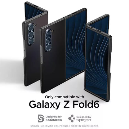 Spigen Airskin – dėklas, skirtas Samsung Galaxy Z Fold 6 (juodas)