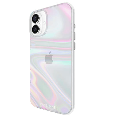 Case-Mate Soap Bubble – dėklas, skirtas „iPhone 16 Plus“ (vaivorykštinis)